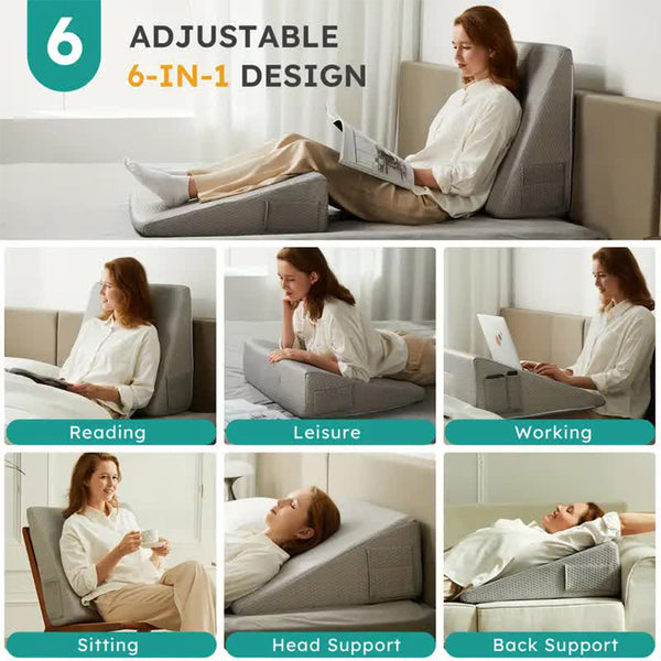 Triangular Pillow Bed Wedge-Shaped Pillow