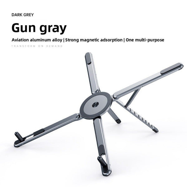 Magnetic aluminum alloy phone holder