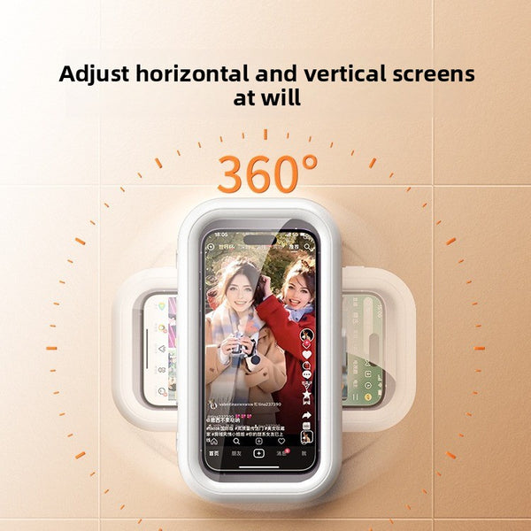 Bathroom waterproof mobile phone box