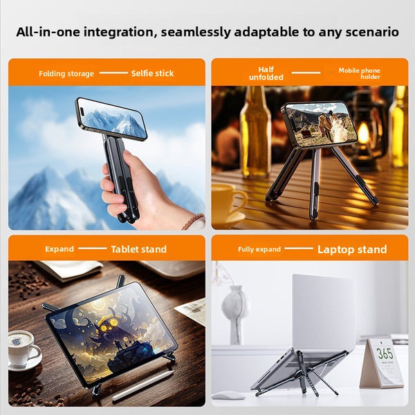 Magnetic aluminum alloy phone holder