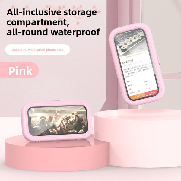 Bathroom waterproof mobile phone box