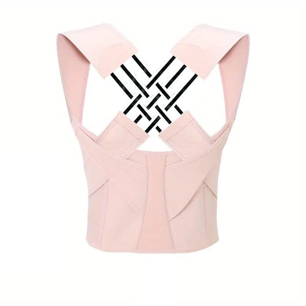 Invisible Posture Corrector Belt with Shoulder Openings